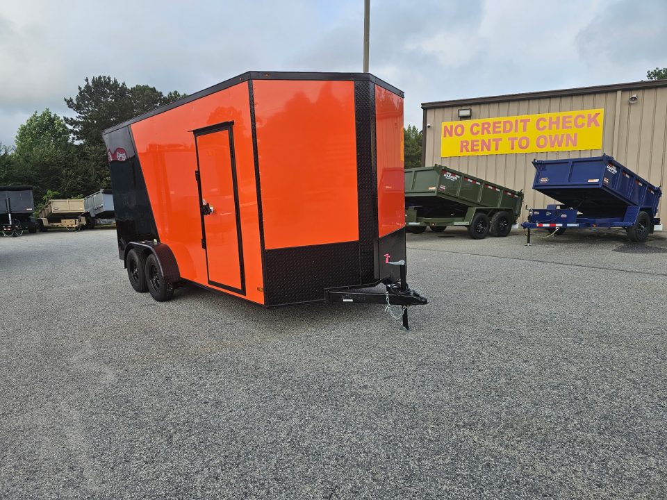 2027 7×16 Enclosed Cargo Trailer