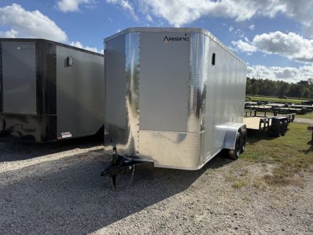 New 2027 Arising 7 X 14 TA POLY Cargo / Enclosed Trailer