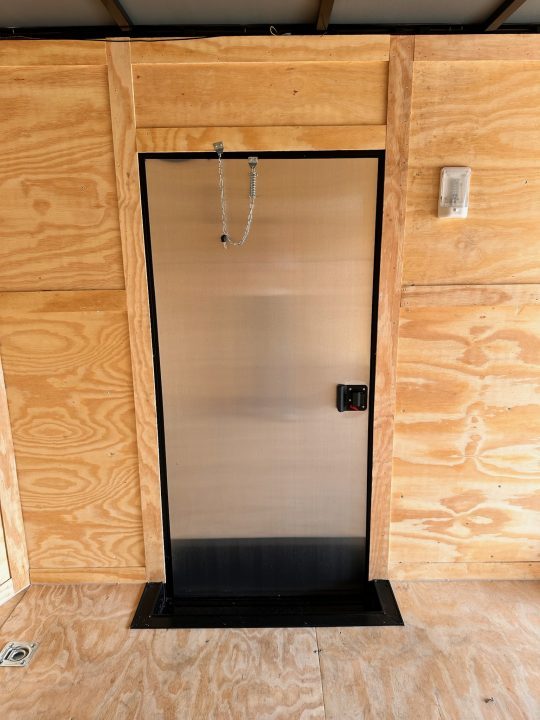New 2027 8.5x20 Car Hauler 5200 lb torsions Charcoal poly-Blackout- Enclosed Car Hauler