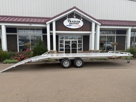 New Aluma 8'4" x 24' Deckover with Bi-Fold Tailgate 9.9K