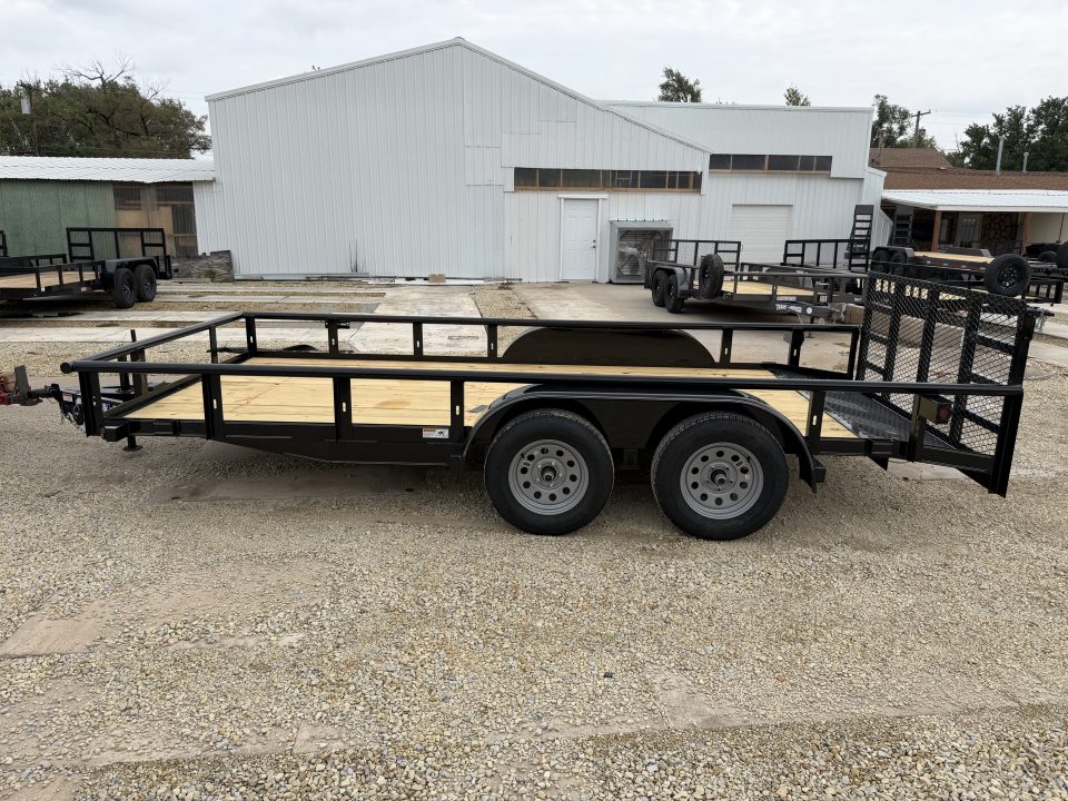 New 2026 Texas Bragg Trailers 83"x16' Dovetail Utility Trailer