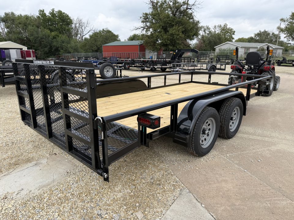 New 2026 Texas Bragg Trailers 83"x16' Dovetail Utility Trailer