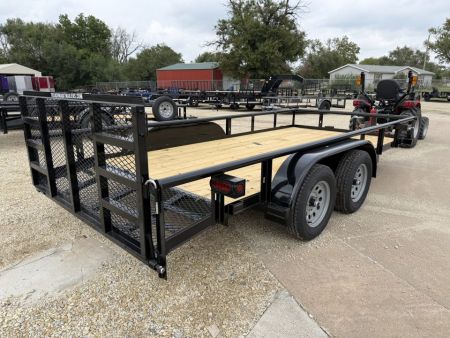 New 2026 Texas Bragg Trailers 83"x16' Dovetail Utility Trailer