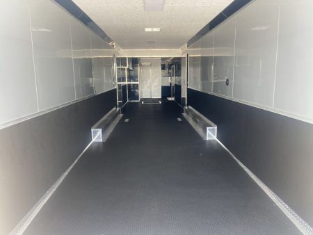 New Vintage Trailers 8X53 Racing Trailer with Center Bath