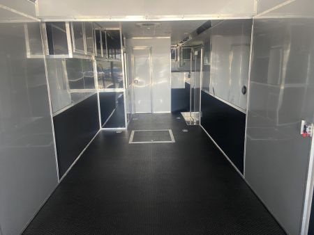 New Vintage Trailers 8X53 Racing Trailer with Center Bath