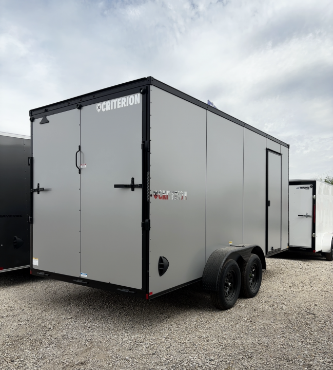 New 2027 Criterion 7X16 CARGO TRAILER 7K WITH RAMP