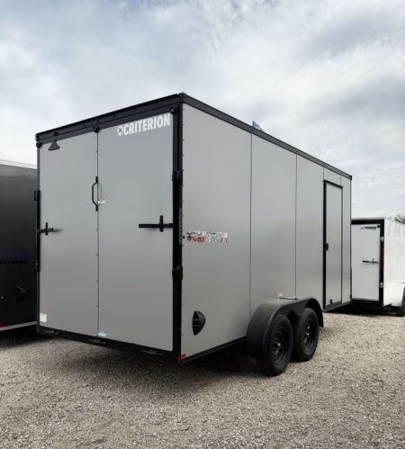 New 2027 Criterion 7X16 CARGO TRAILER 7K WITH RAMP
