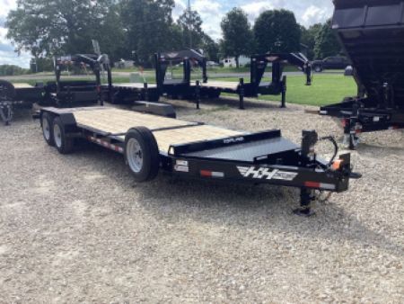 New 2027 H&H Trailers 16+6 Topline I-Beam Gravity Tilt Equipment Trailer, 17.6K