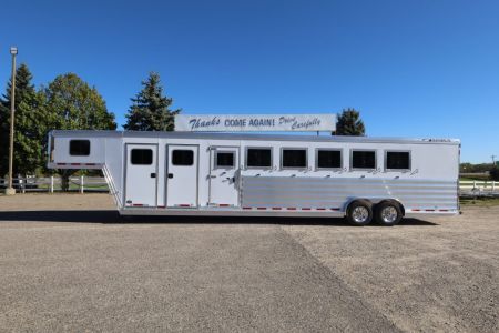 New 2027 Featherlite Trailers 6 Horse Trainer Trailer
