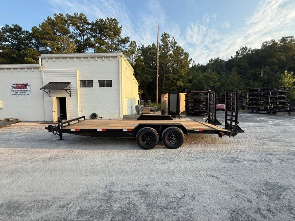 New 2026 Oak Ridge 83x20 14k Equipment Trailer