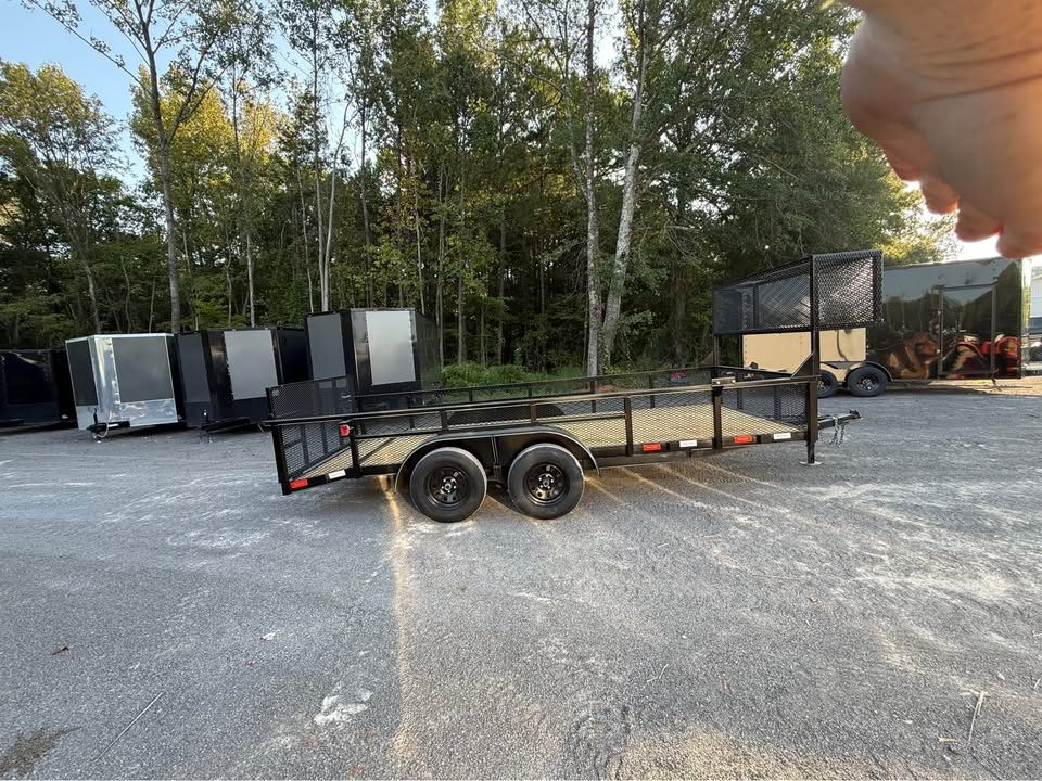 New 2026 Oak Ridge 77x16 7k Utility Trailer