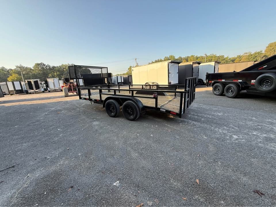New 2026 Oak Ridge 77x16 7k Utility Trailer