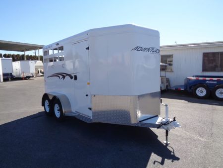 New 2027 Trails West * ADVENTURE II 2H * 2-Horse Slant Load Horse Trailer *On Order*