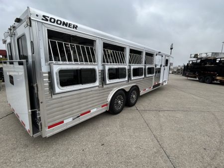 New 2027 Sooner Select 8026 10 Pen Stock Trailer