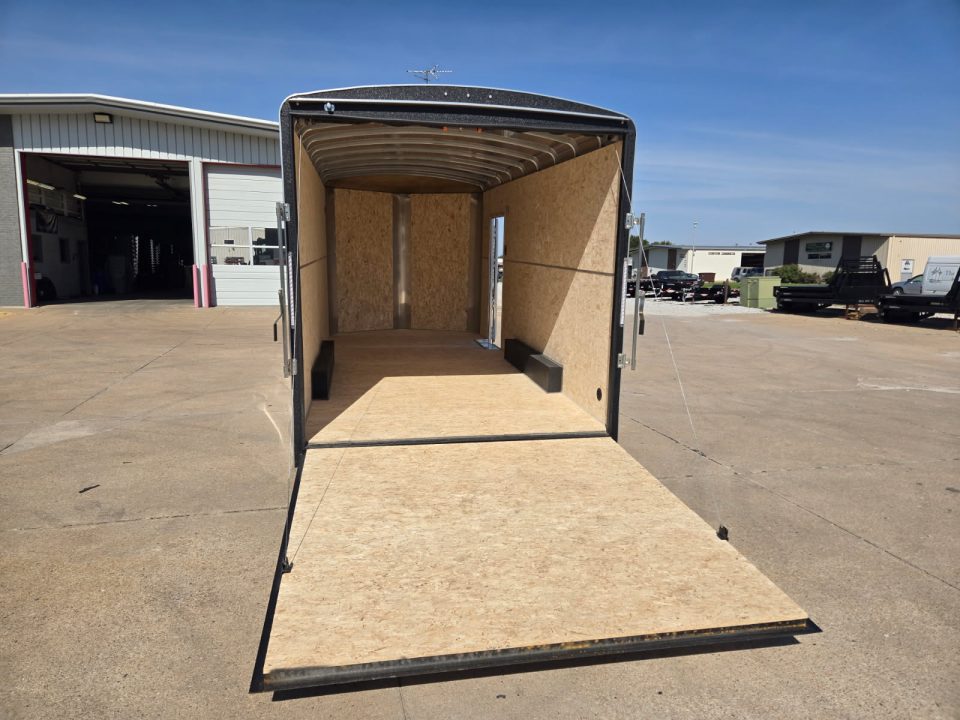 New 2027 H&H Trailers 8x18 HH Series Round Top V-Nose 7K Cargo / Enclosed Trailer