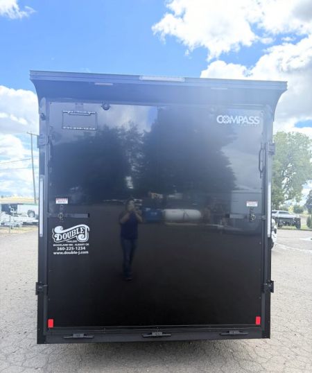 New 2027 Compass INDIGO DLX 7x12 Cargo / Enclosed Trailer