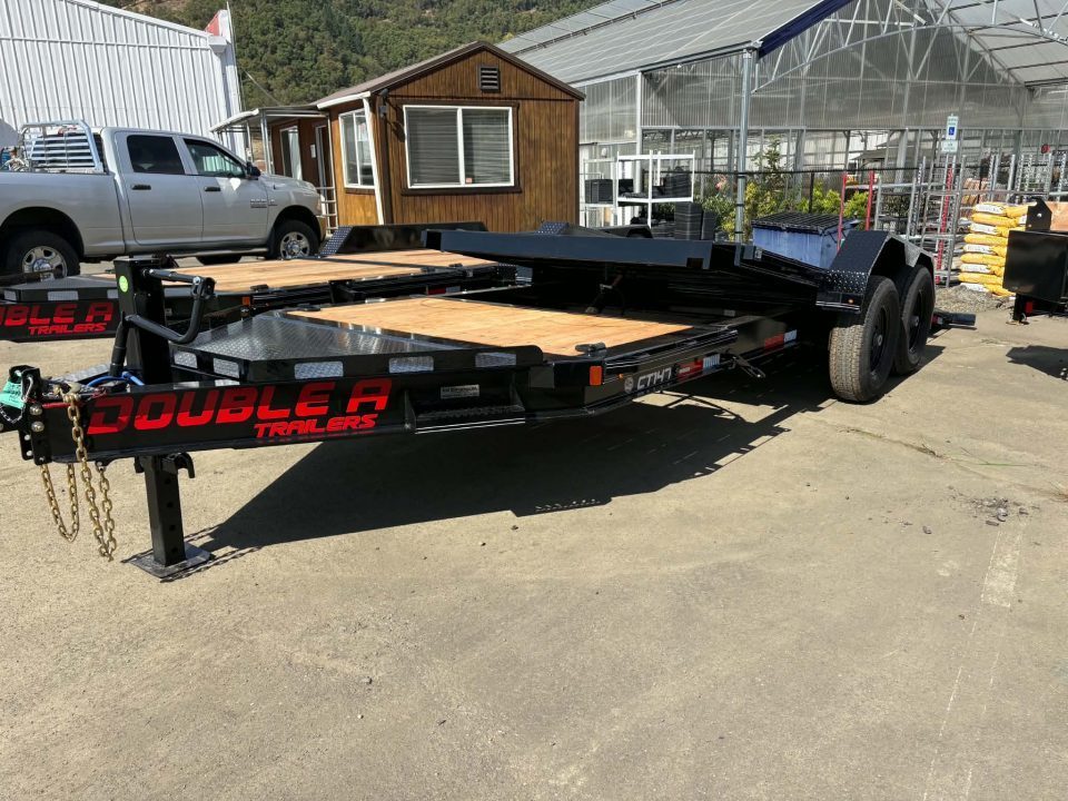 New EQUIPMENT SPLIT-TILT 2027 DOUBLE A CT147-20 82"X 20' 15,400 GVWR TRAILER