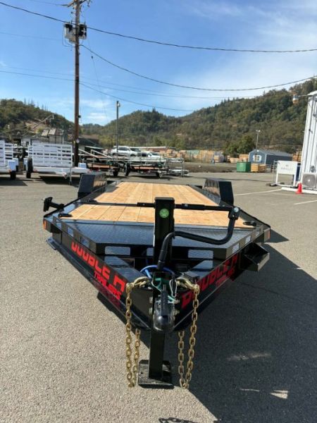 New EQUIPMENT SPLIT-TILT 2027 DOUBLE A CT147-20 82"X 20' 15,400 GVWR TRAILER