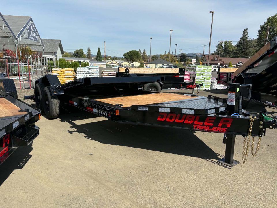 New SPLIT-TILT EQUIPMENT 2027 DOUBLE A CT147-20 82"X 20' 15,400 GVWR TRAILER