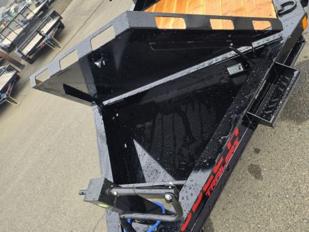 New SPLIT-TILT 2027 DOUBLE A CT147-22 82"X22' 15400 GVWR EQUIPMENT TRAILER