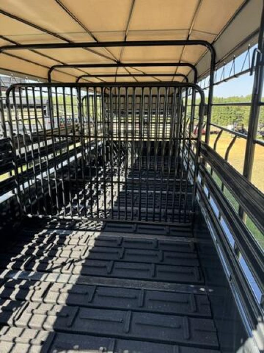 New 2026 24FT Gooseneck Stock Trailer