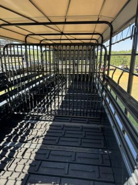 New 2026 24FT Gooseneck Stock Trailer