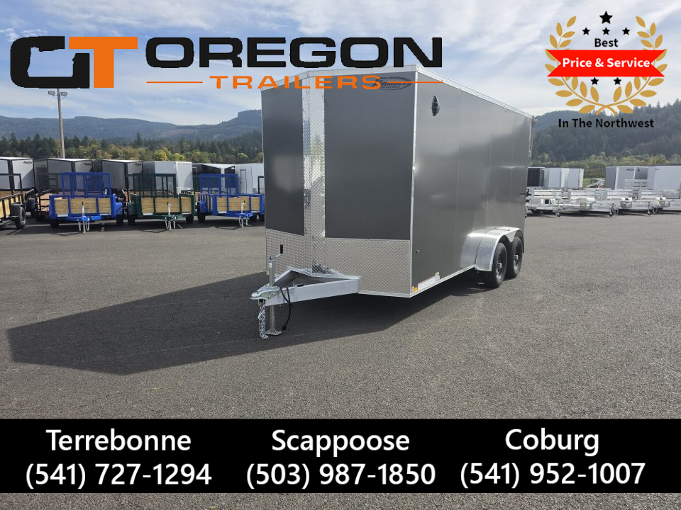 New 2027 Formula 7x16 Aluminum Enclosed Trailer 7K GVWR