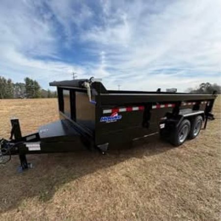 New 2027 Hawke Trailers Hawke7x16 17k Dump Trailer