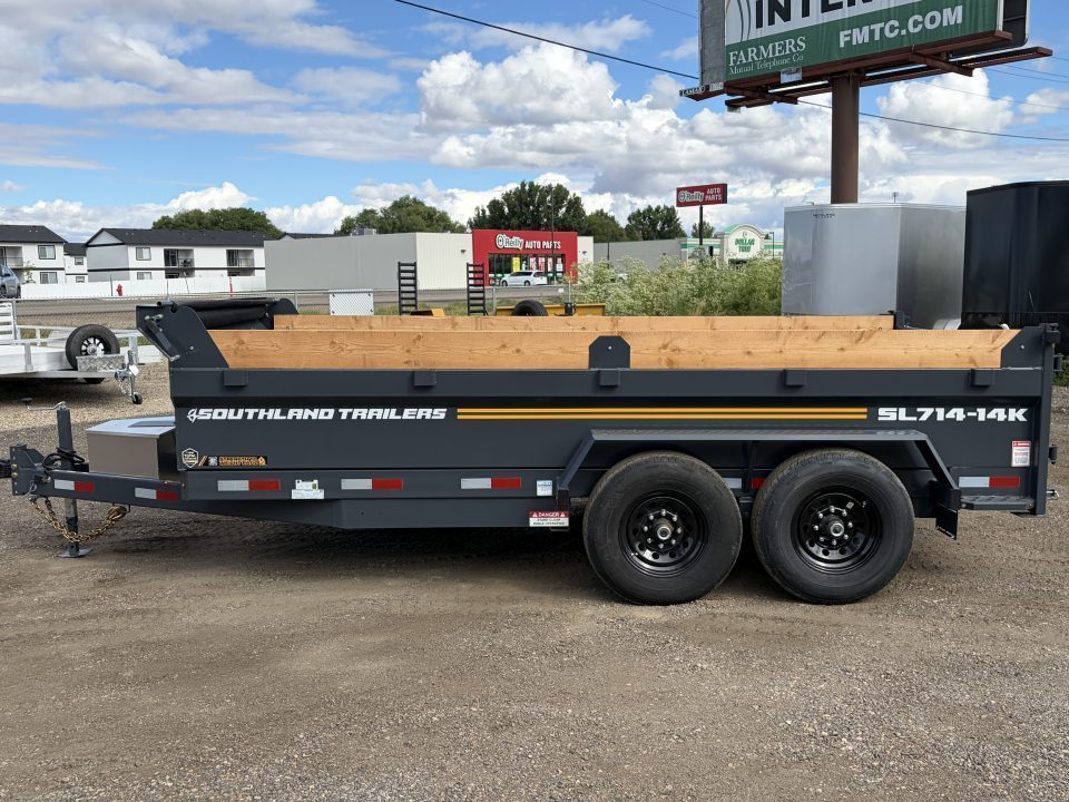 New 2027 Southland 7x14 14k Dump Trailer