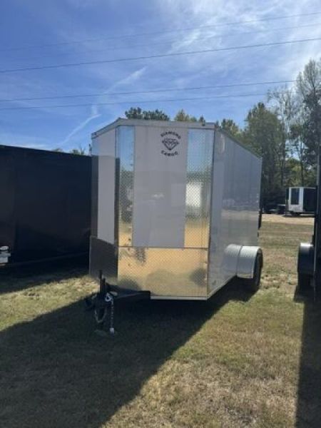 New 2027 6x10 Single Axle Cargo / Enclosed Trailer