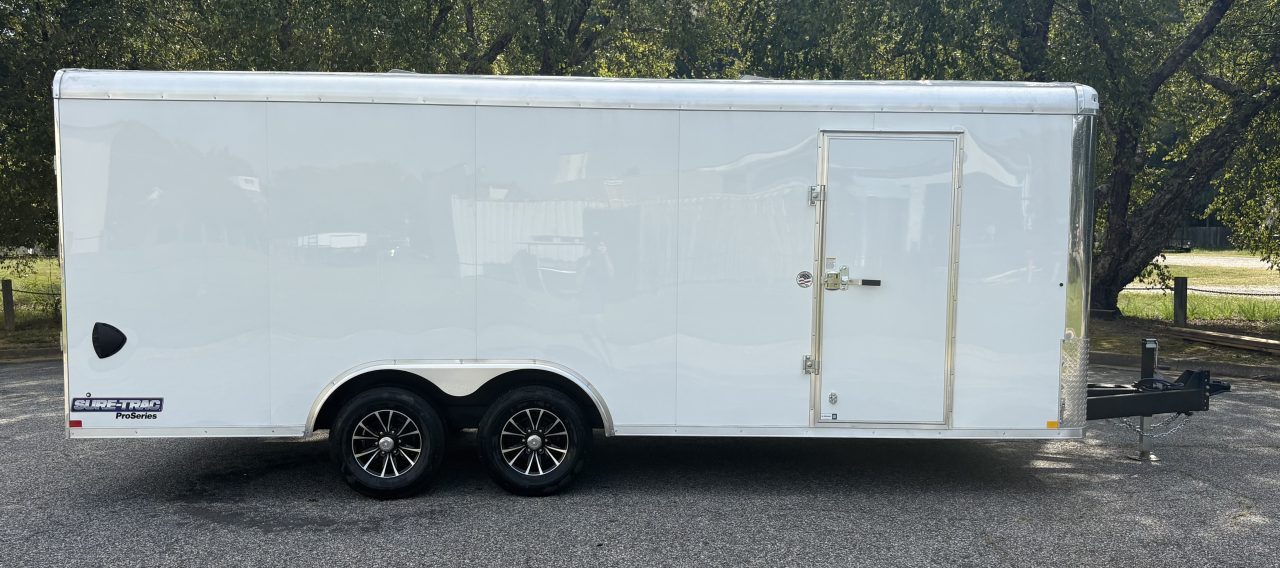 New 2026 Sure-Trac 8.5X20 Landscape Pro Enclosed Trailer