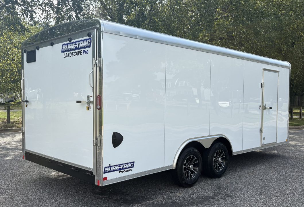 New 2026 Sure-Trac 8.5X20 Landscape Pro Enclosed Trailer