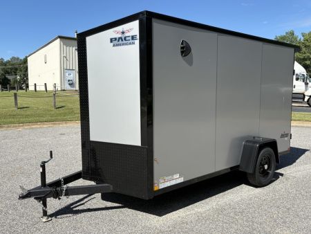 New 2027 Pace American 6x12 Enclosed Trailer