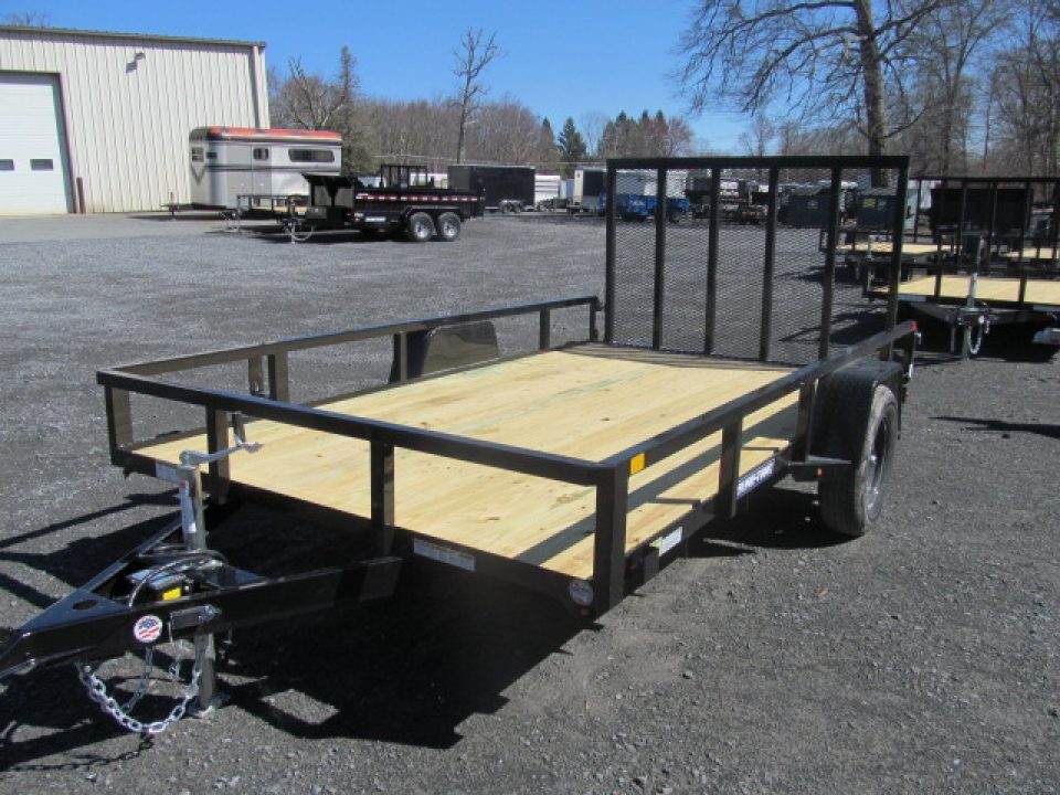 New Sure-Trac 7 X 12 3.5K Tube Top Utility Trailer