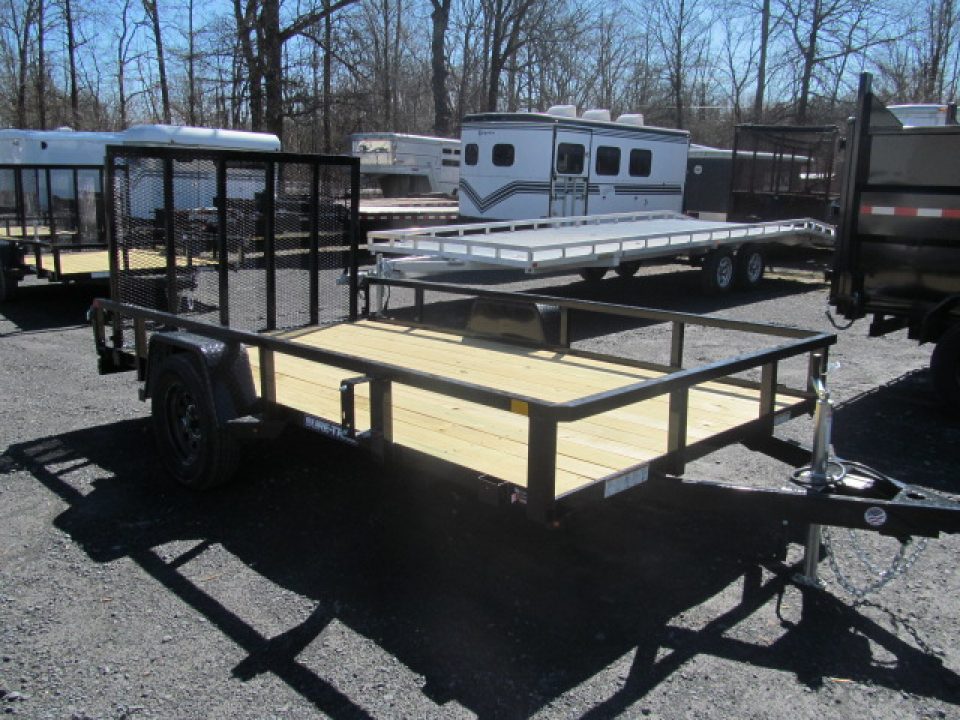 New Sure-Trac 7 X 12 3.5K Tube Top Utility Trailer