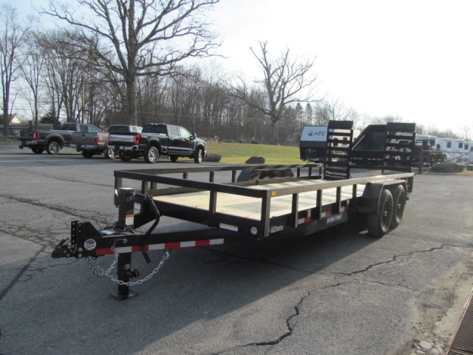 New Sure-Trac 7 X 20 14K Tube Top HD Utility Trailer