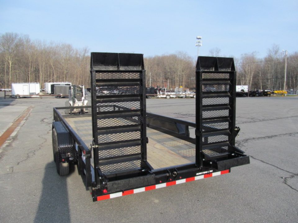 New Sure-Trac 7 X 20 14K Tube Top HD Utility Trailer