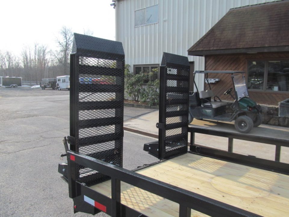 New Sure-Trac 7 X 20 14K Tube Top HD Utility Trailer