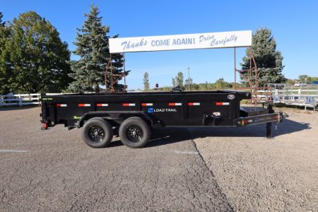 New 2027 Load Trail 7x16 24  sides Dump Trailer