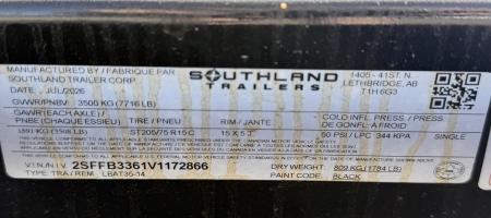 New 2027 Southland Trailers 7-14 Car Hauler 7K GVWR
