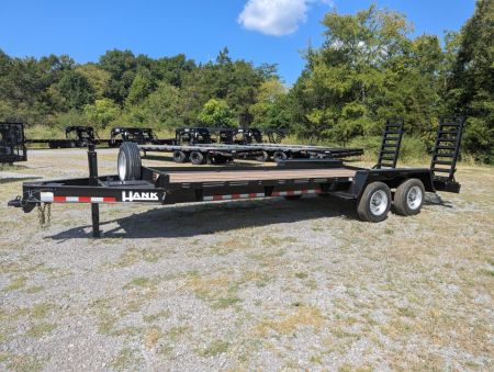 New 2026 Hank HM-P10K22SKID Equipment Trailer