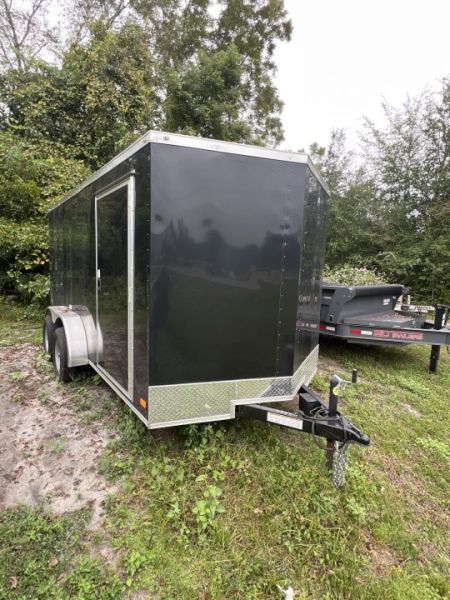 Used 2025 NationCraft Trailers 7X14TA2 Cargo / Enclosed Trailer