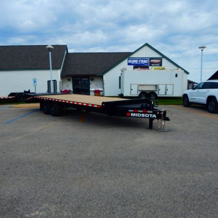 New 2027 Midsota 102 x 22 (17+5) General Duty Deckover 15.4K Deckover Trailer