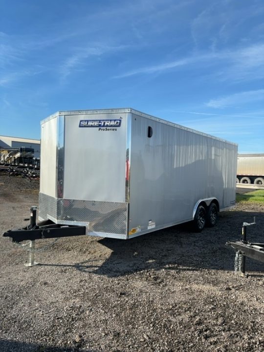 New 2026 Sure-Trac 8.5x20 Pro Series Wedge (7ft ceilings) Cargo / Enclosed Trailer