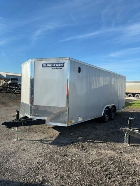 New 2026 Sure-Trac 8.5x20 Pro Series Wedge (7ft ceilings) Cargo / Enclosed Trailer