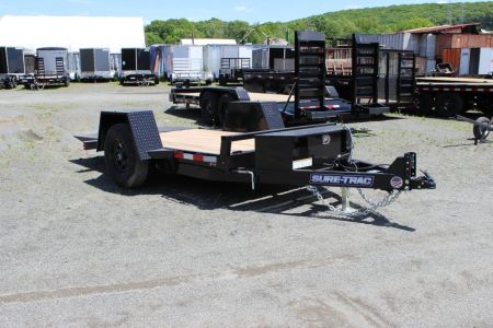 New 2026 Sure-Trac 5x10 6K Single Axle Tilt Equipment Trailer