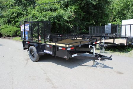 New 2027 Sure-Trac 5x8 Steel High Side Utility Trailer