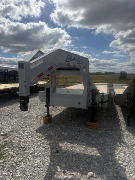 New 2027 Liberty LF22K102X27+5B12GN Flatbed Trailer