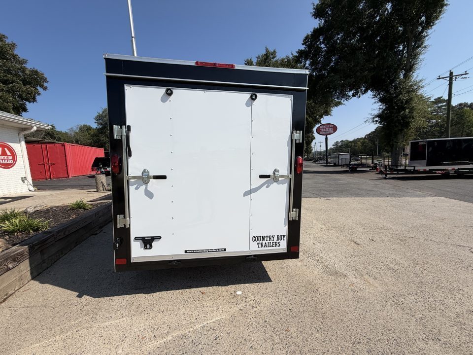 New 2027 Covered Wagon 6x12' Enclosed, Economy Model, 6' Tall