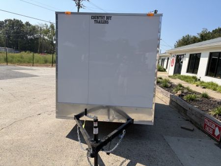 New 2027 Covered Wagon 6x12' Enclosed, Economy Model, 6' Tall